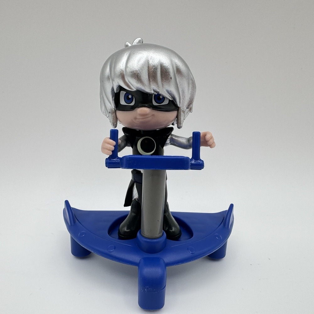 PJ Masks Luna Girl Action Figure with Luna Board Vehicle Blue Silver Toy